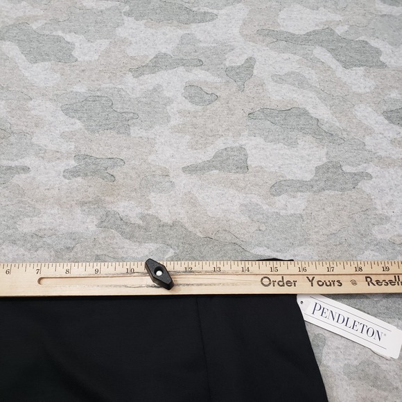 Pendleton Skirt Womens 8 Black Zip NWT Wool Pencil - Picture 4 of 11